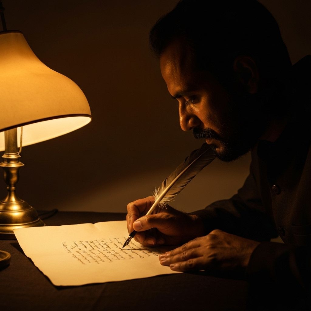 Poet portrait
